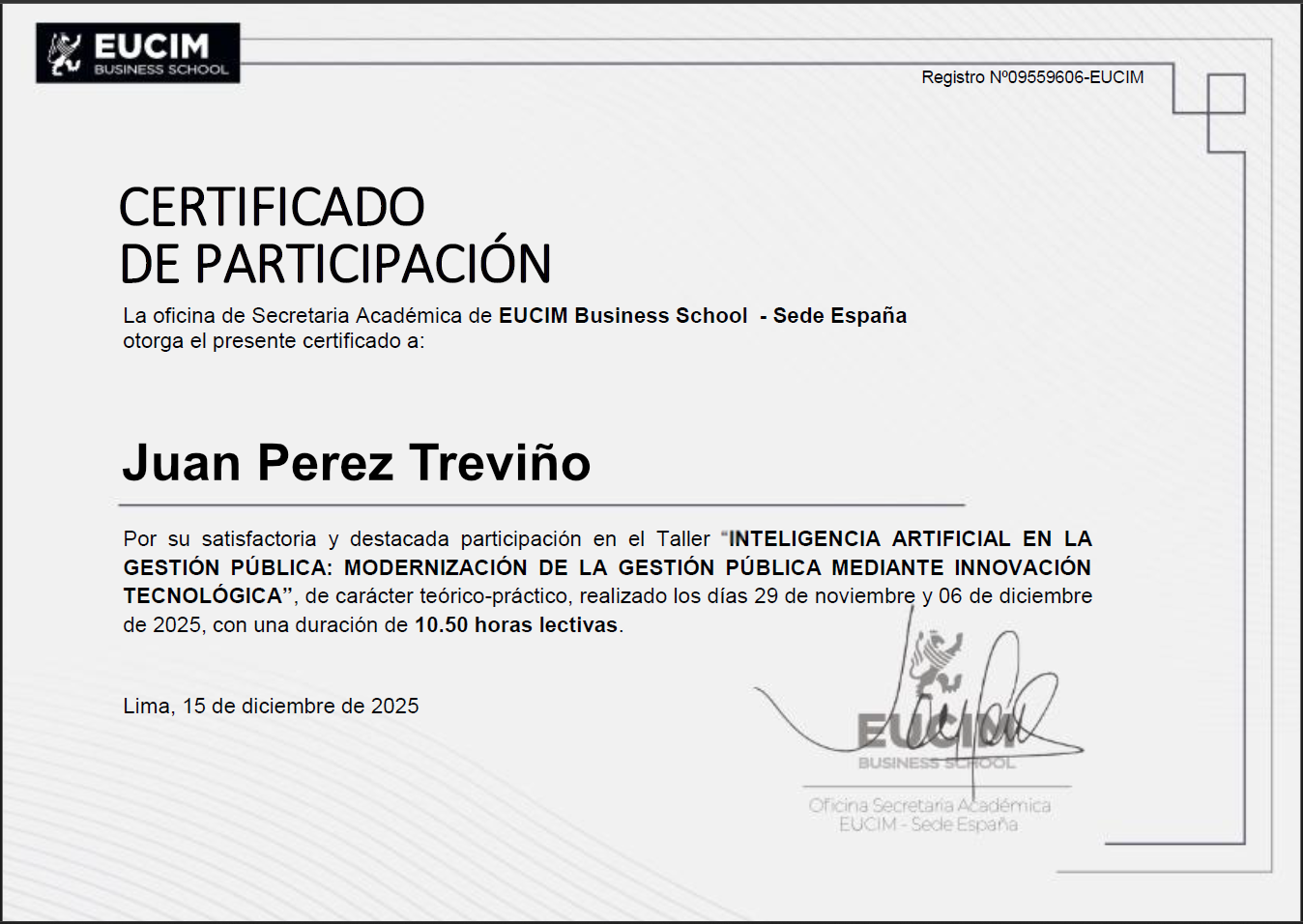 Certificado que respalda tu formación