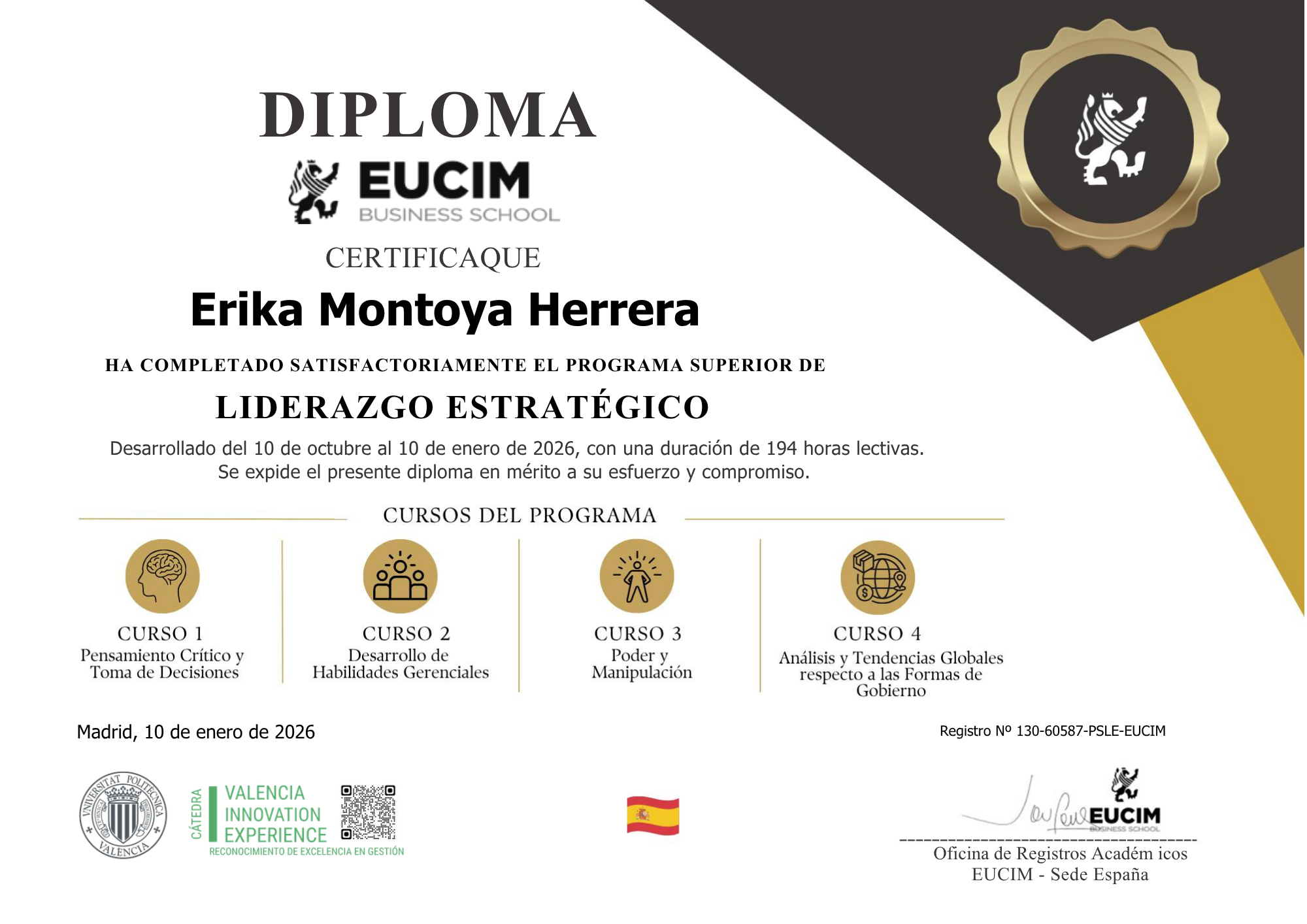 CERTIFICACIÓN PROFESIONAL